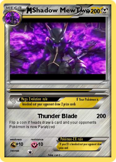 Pokemon Shadow MewTwo