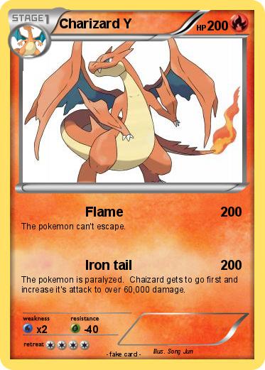 Pokemon Charizard Y