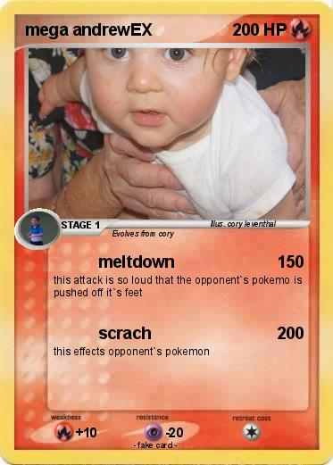Pokemon mega andrewEX