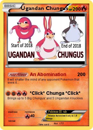 Pokemon Ugandan Chungus