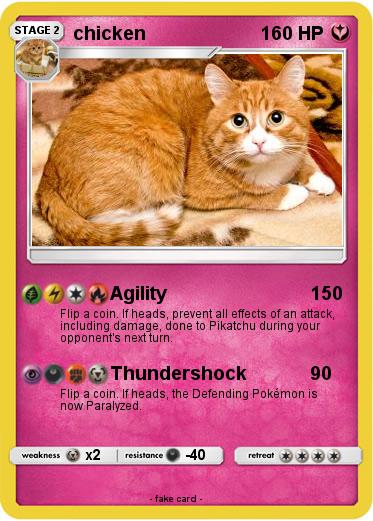 Pokemon chicken