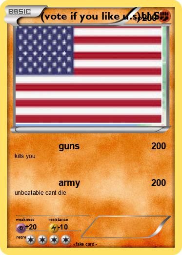 Pokemon (vote if you like u.s)U.S.