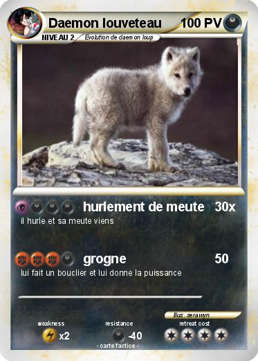 Pokemon Daemon louveteau