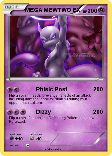 Pokemon MEGA MEWTWO EX