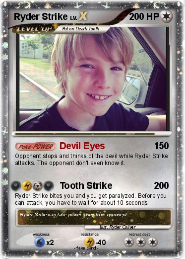 Pokemon Ryder Strike