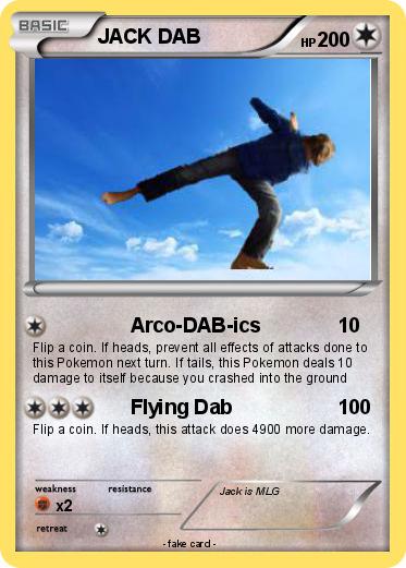 Pokemon JACK DAB
