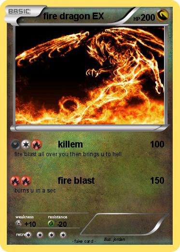 Pokemon fire dragon EX