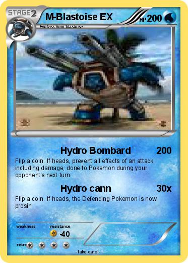 Pokemon M-Blastoise EX