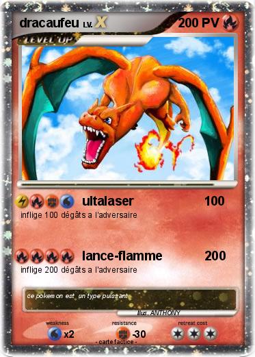 Pokemon dracaufeu