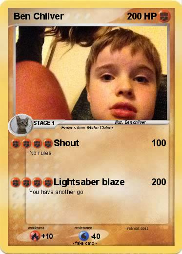 Pokemon Ben Chilver