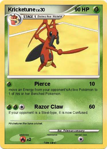 Pokemon Kricketune