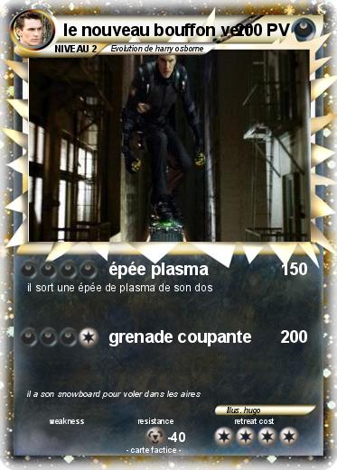 Pokemon le nouveau bouffon vert