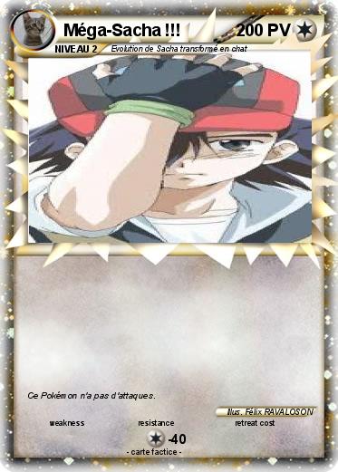 Pokemon Méga-Sacha !!!