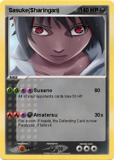 Pokemon Sasuke(Sharingan)