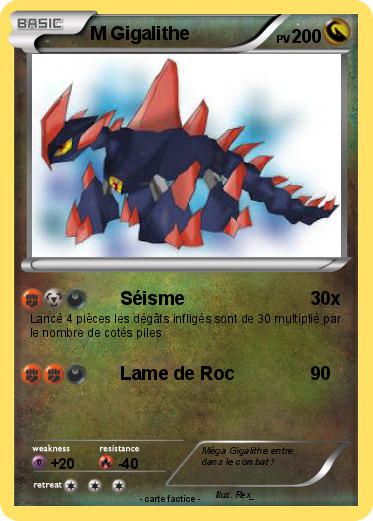 Pokemon M Gigalithe