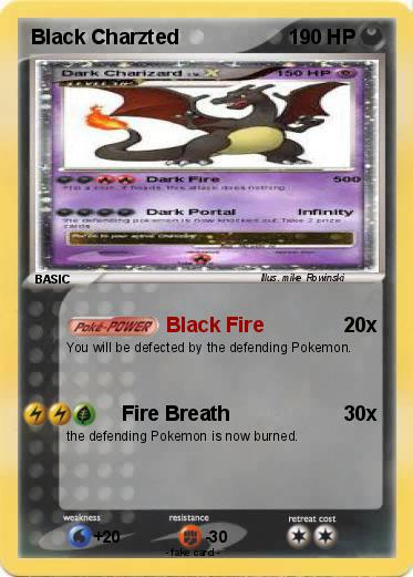 Pokemon Black Charzted