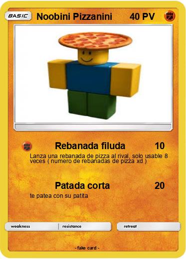 Pokemon Noobini Pizzanini