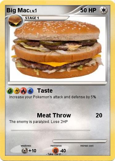 Pokemon Big Mac