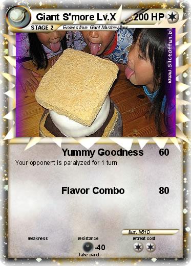 Pokemon Giant S'more Lv.X