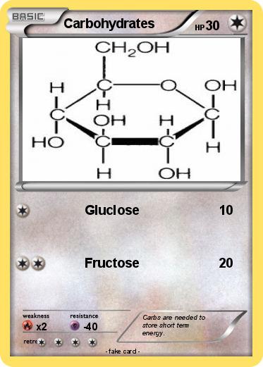 Pokemon Carbohydrates