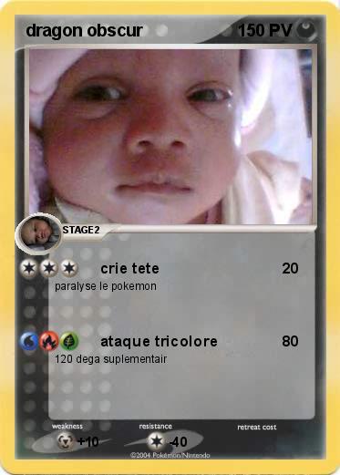 Pokemon dragon obscur