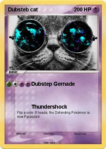 Pokemon Dubsteb cat