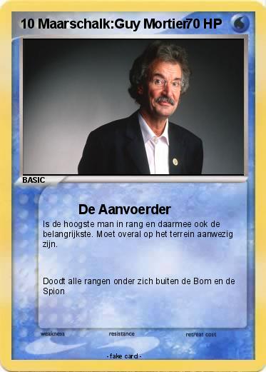 Pokemon 10 Maarschalk:Guy Mortier