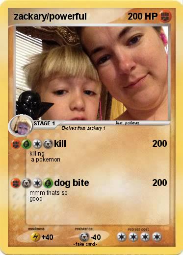 Pokemon zackary/powerful