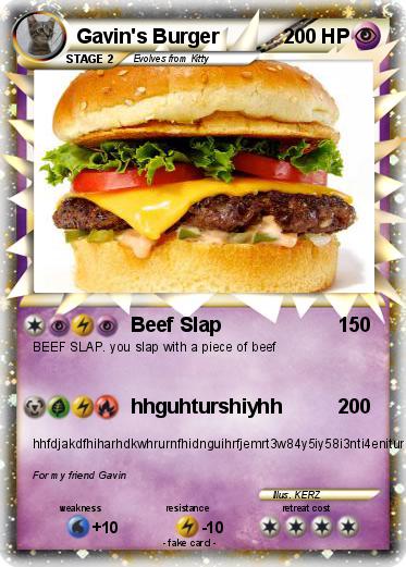 Pokemon Gavin's Burger