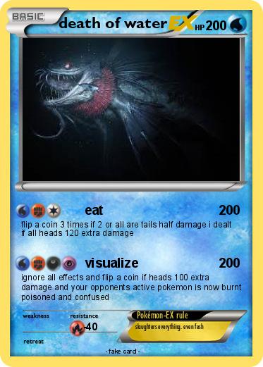 Pokemon death of water