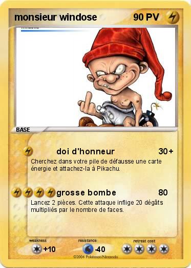 Pokemon monsieur windose