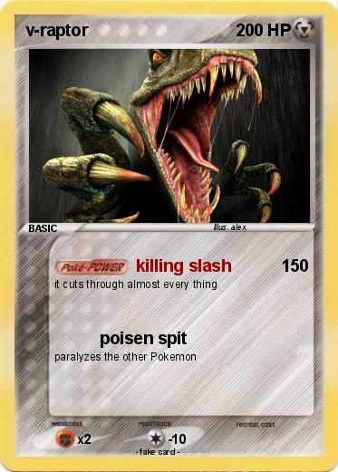 Pokemon v-raptor