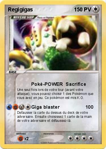 Pokemon Regigigas