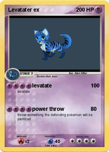 Pokemon Levatater ex