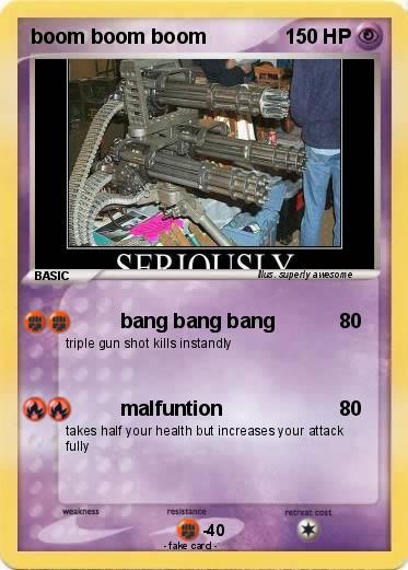 Pokemon boom boom boom