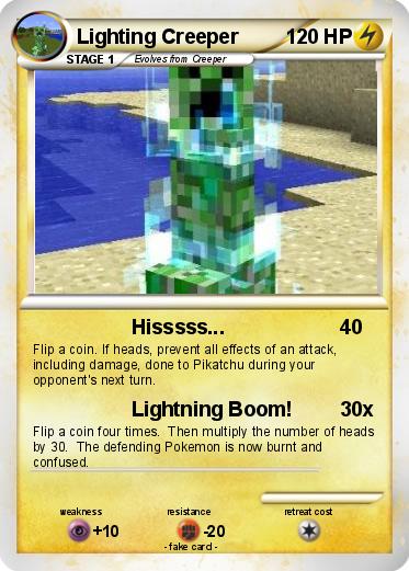 Pokemon Lighting Creeper