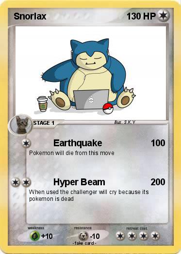 Pokemon Snorlax