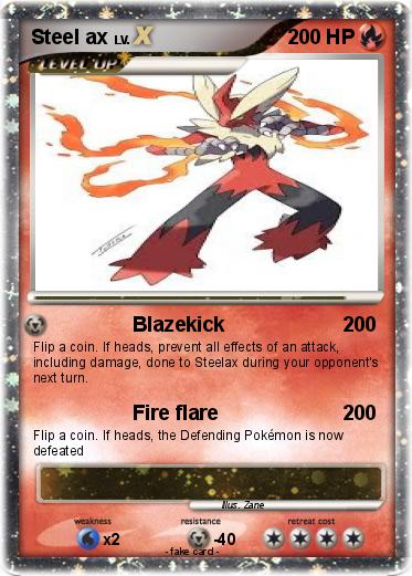 Pokemon Steel ax
