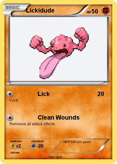 Pokemon Lickidude
