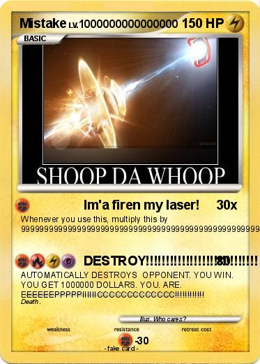 Pokemon Mistake