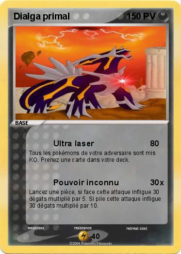 Pokemon Dialga primal