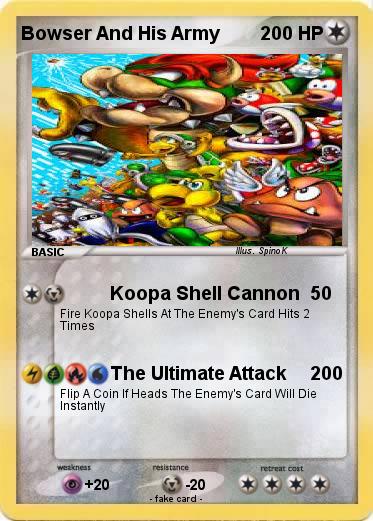 Pokemon Bowser And His Army