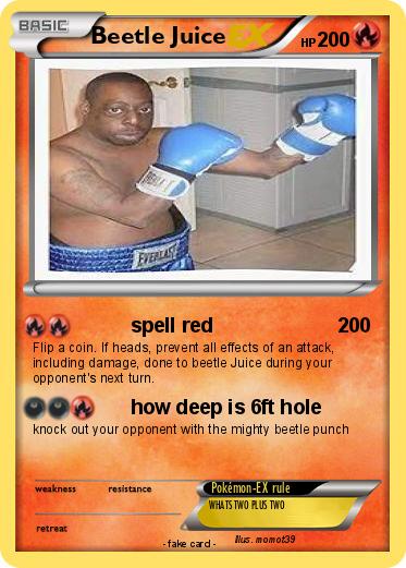 Pokemon Beetle Juice