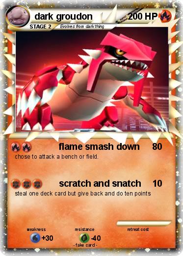 Pokemon dark groudon