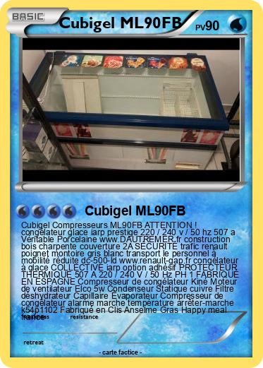 Pokemon Cubigel ML90FB