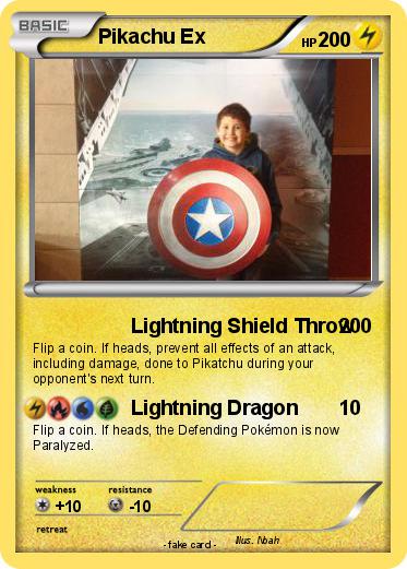 Pokemon Pikachu Ex