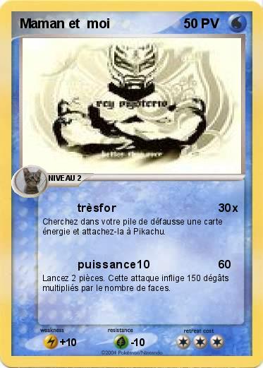 Pokemon Maman et  moi