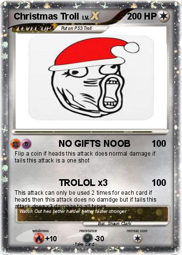 Pokemon Christmas Troll