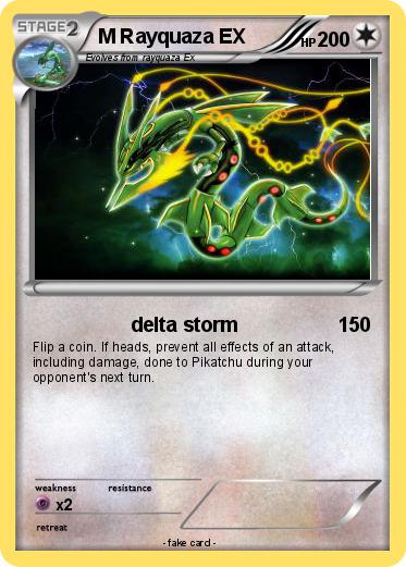 Pokemon M Rayquaza EX
