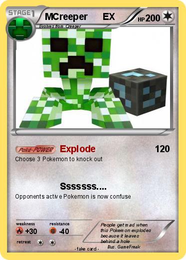 Pokemon MCreeper      EX